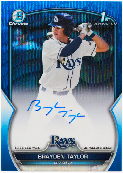 2023 Bowman Draft Baseball-Brayden Taylor