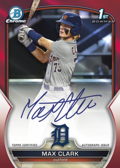 2023 Bowman Draft Baseball-Max Clark