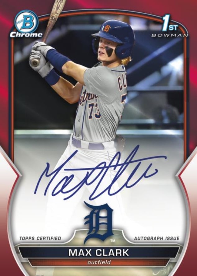 2023 Bowman Draft Baseball-Max Clark