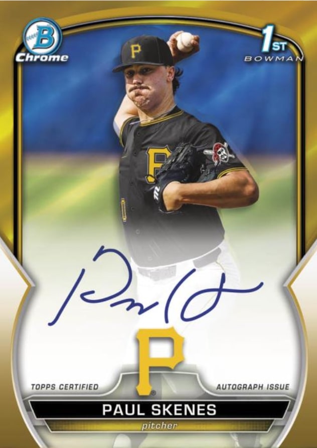 2023 Bowman Draft Baseball-Paul Skenes
