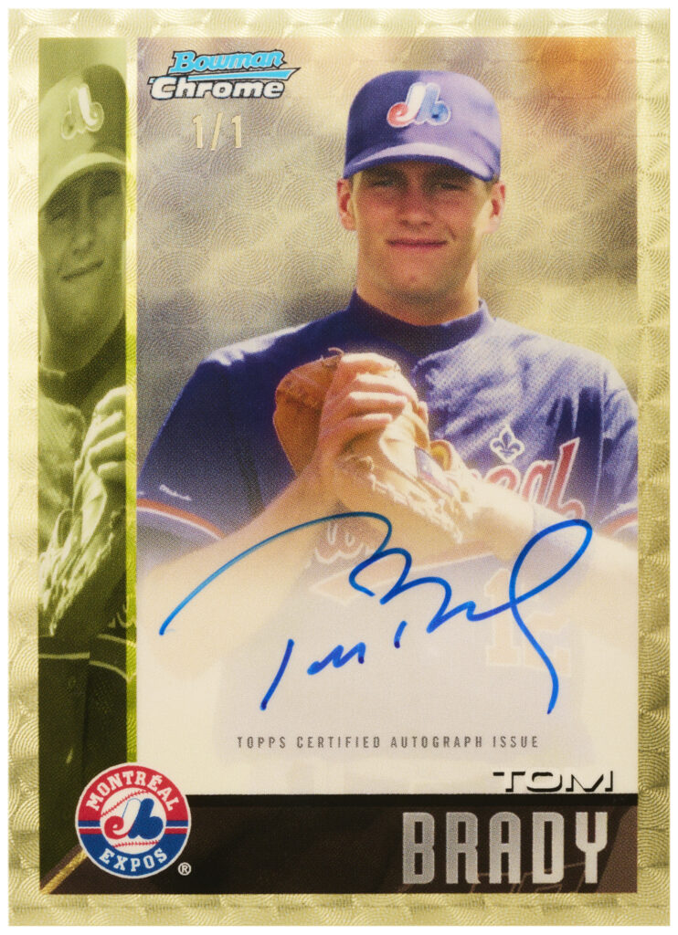 2023 Bowman Draft Baseball-Tom Brady Superfactor