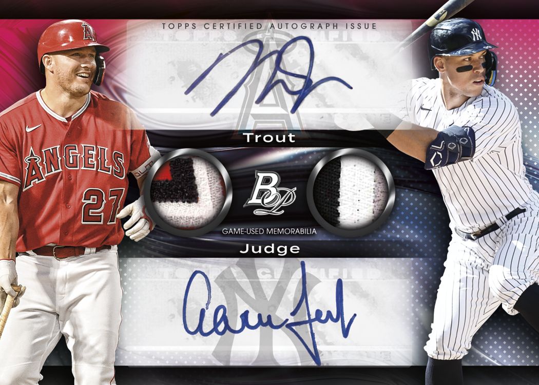 2023 Bowman Platinum Baseball Monster Box-Trout_Judge