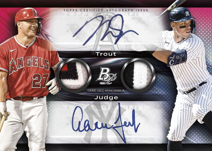 2023 Bowman Platinum Baseball Monster Box-Trout_Judge