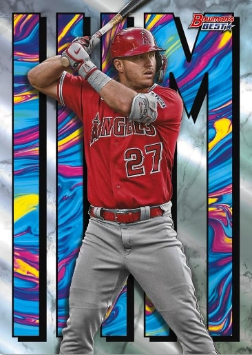 2023 Bowman's Best Baseball Hobby Box-Mike Trout