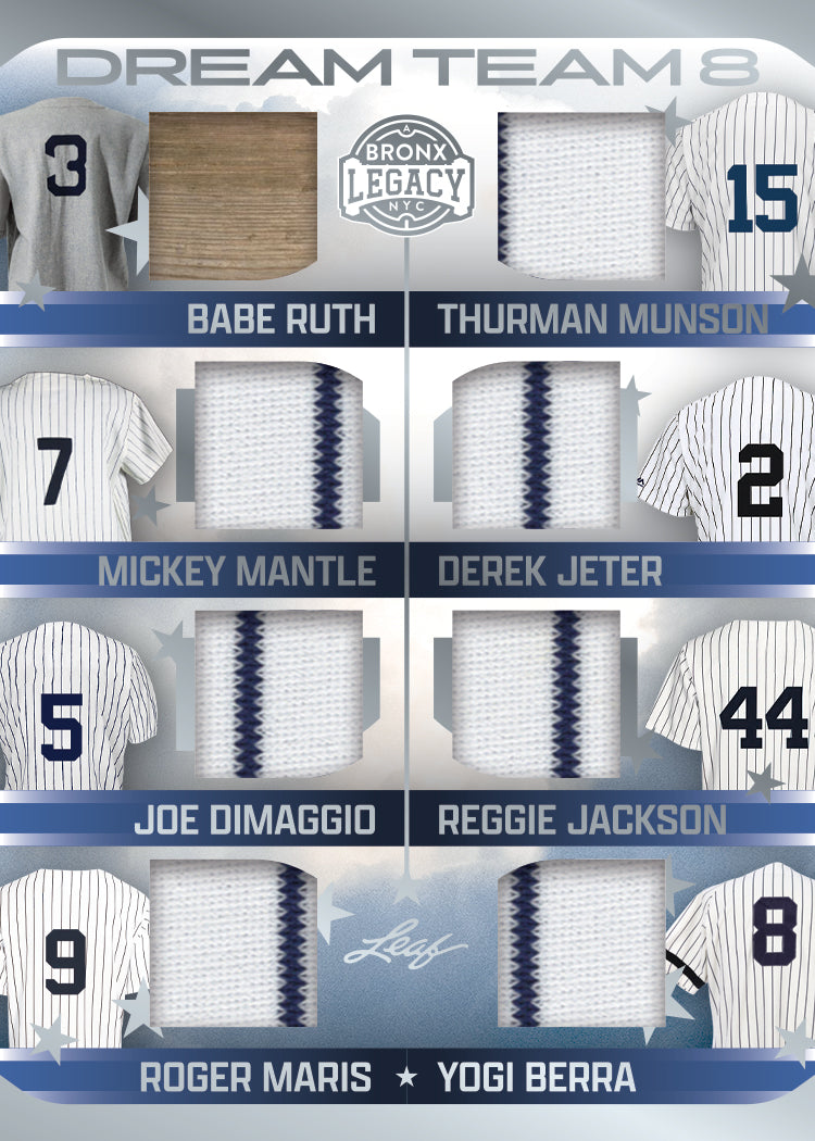 2023 Leaf Bronx Legacy Baseball-Dream Team 8