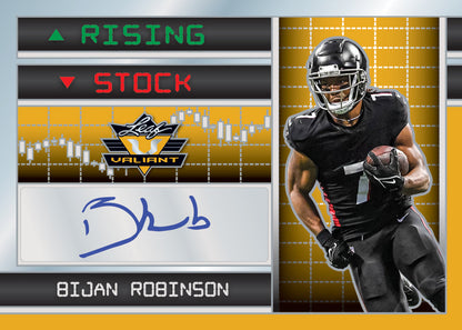 2023 Leaf Eclectic Football-Bijan Robinson_Rising Stock
