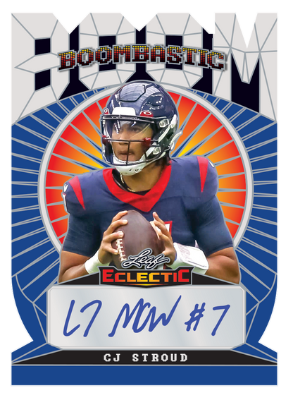 2023 Leaf Eclectic Football-CJ Stroud_Boombastic