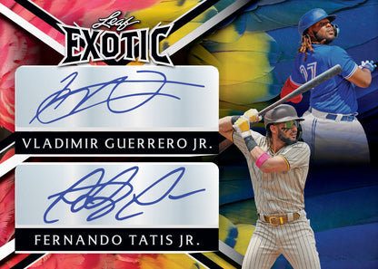 2023 Leaf Exotic Baseball Hobby Box-Guerrero_Tatis