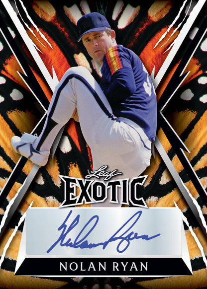 2023 Leaf Exotic Baseball Hobby Box-Nolan Ryan