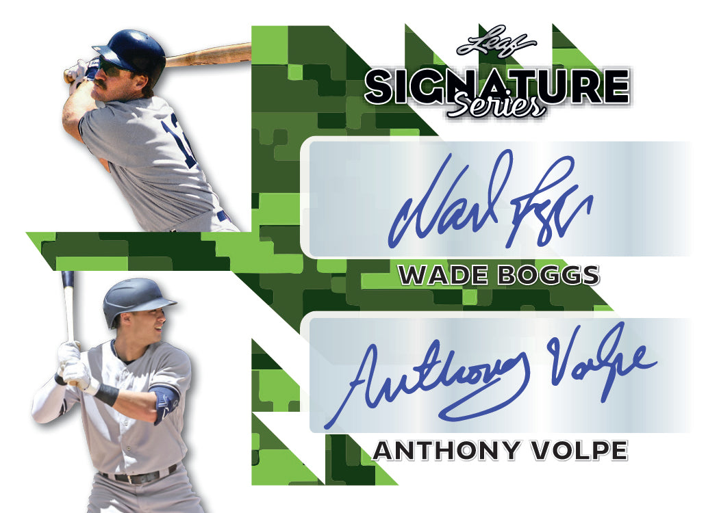 2023 Leaf Signature Series Baseball Hobby Box-Boggs_Volpe