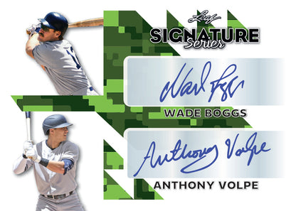 2023 Leaf Signature Series Baseball Hobby Box-Boggs_Volpe