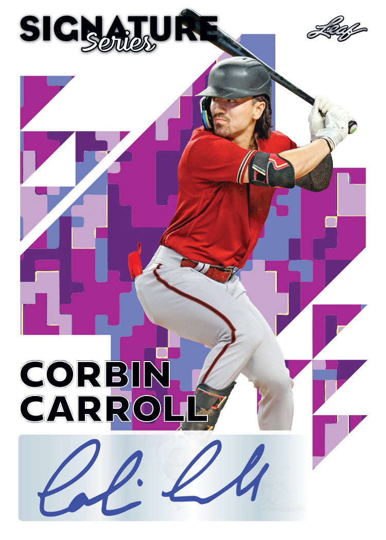 2023 Leaf Signature Series Baseball Hobby Box-Corbin Carroll