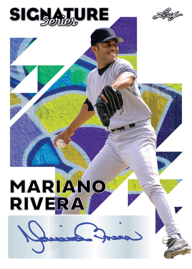 2023 Leaf Signature Series Baseball Hobby Box-Mariano Rivera