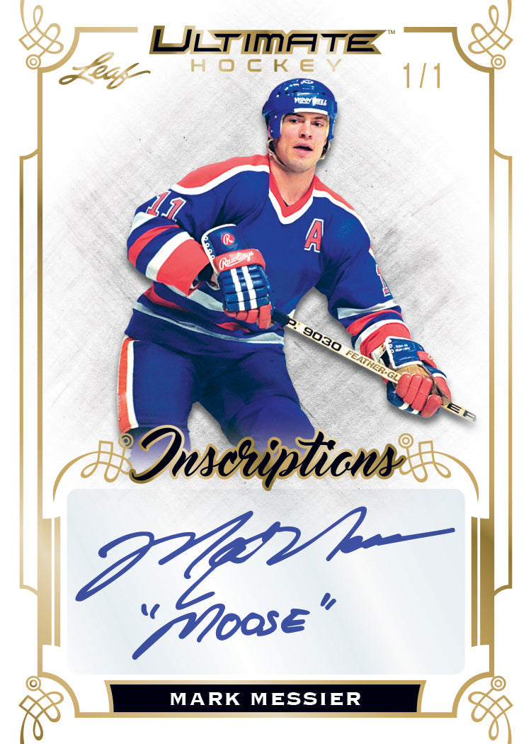 2023 Leaf Ultimate Hockey Hobby Box-Mark Messier