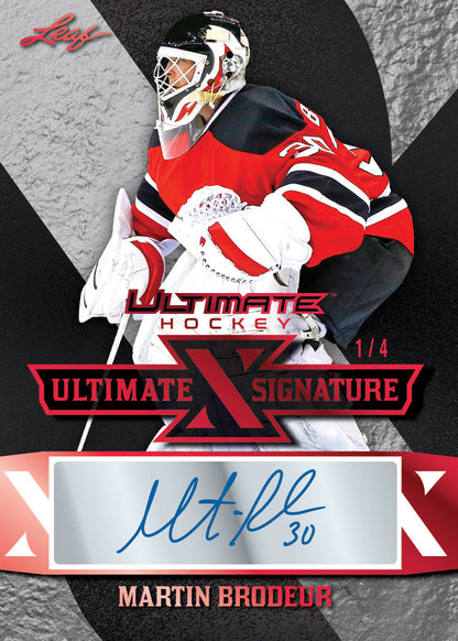2023 Leaf Ultimate Hockey Hobby Box-Martin Brodeur