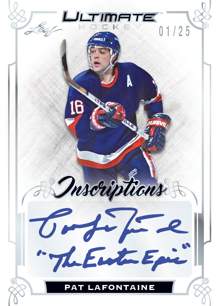 2023 Leaf Ultimate Hockey Hobby Box-Pat Lafontaine
