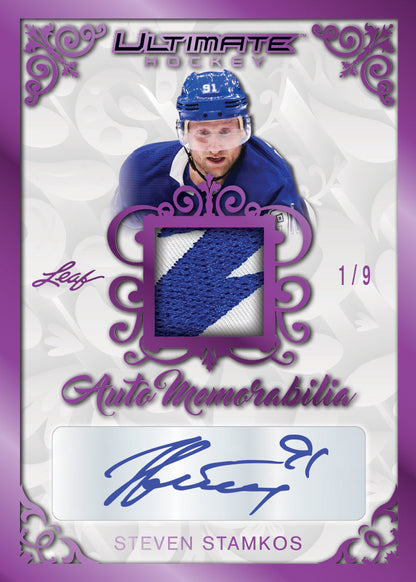 2023 Leaf Ultimate Hockey Hobby Box-Steven Stamkos