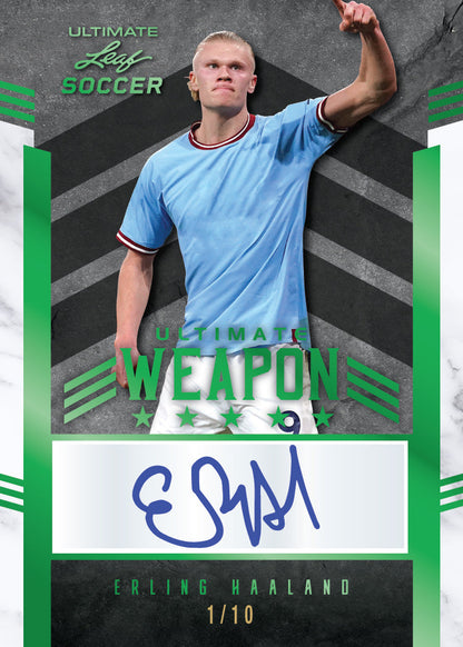2022 Leaf Ultimate Soccer-Erling Haaland