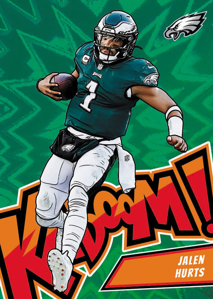 2023 Panini Absolute Football Hobby Box-Jalen Hurts Kaboom
