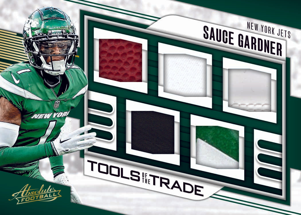 2023 Panini Absolute Football Hobby Box-Sauce Gardner Tools of the Trade