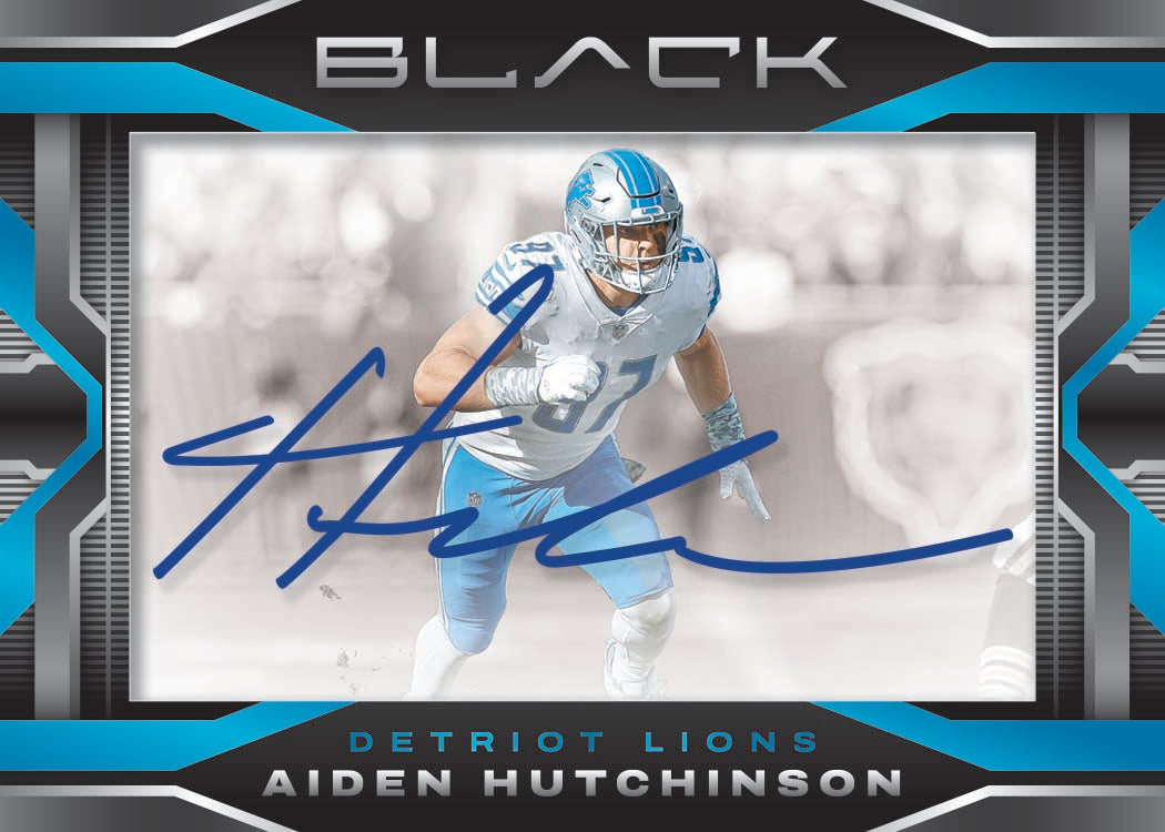 2023 Panini Black Football Hobby Box-Aiden Hutchinson
