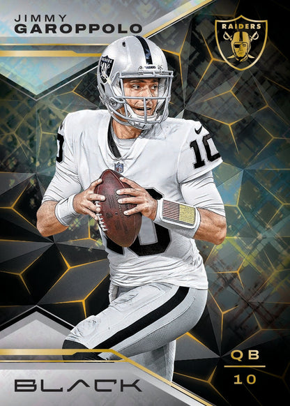 2023 Panini Black Football Hobby Box-Jimmy Garoppolo