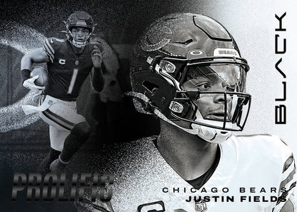 2023 Panini Black Football Hobby Box-Justin Fields