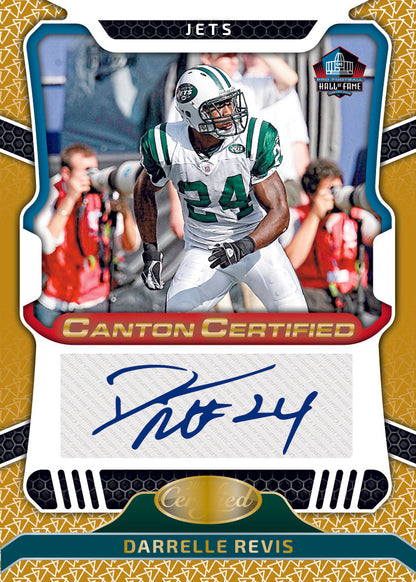 2023 Panini Certified Football Hobby Box-Darrelle Revis