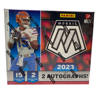 2023 Panini Mosaic Draft Picks Football Hobby Box