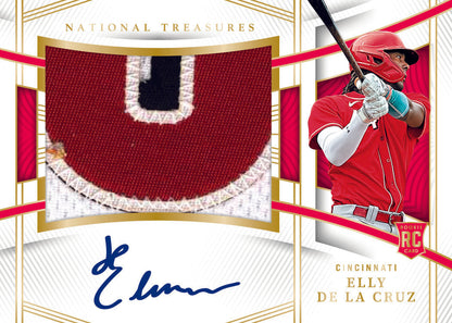2023 Panini National Treasures Baseball --Elly De LaCruz