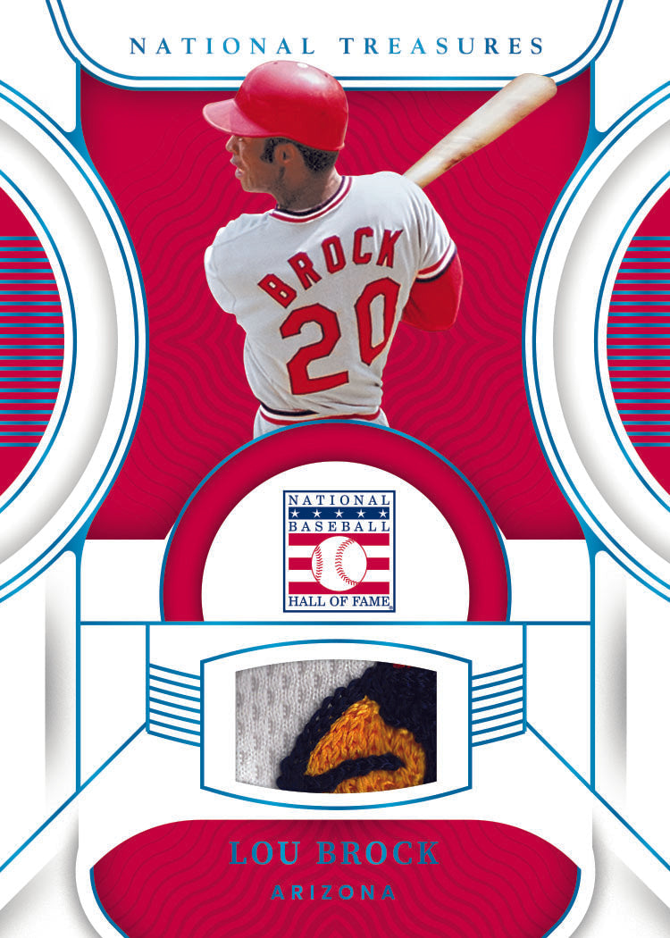 2023 Panini National Treasures Baseball --Lou Brock