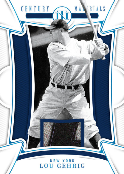 2023 Panini National Treasures Baseball -Lou Gehrig