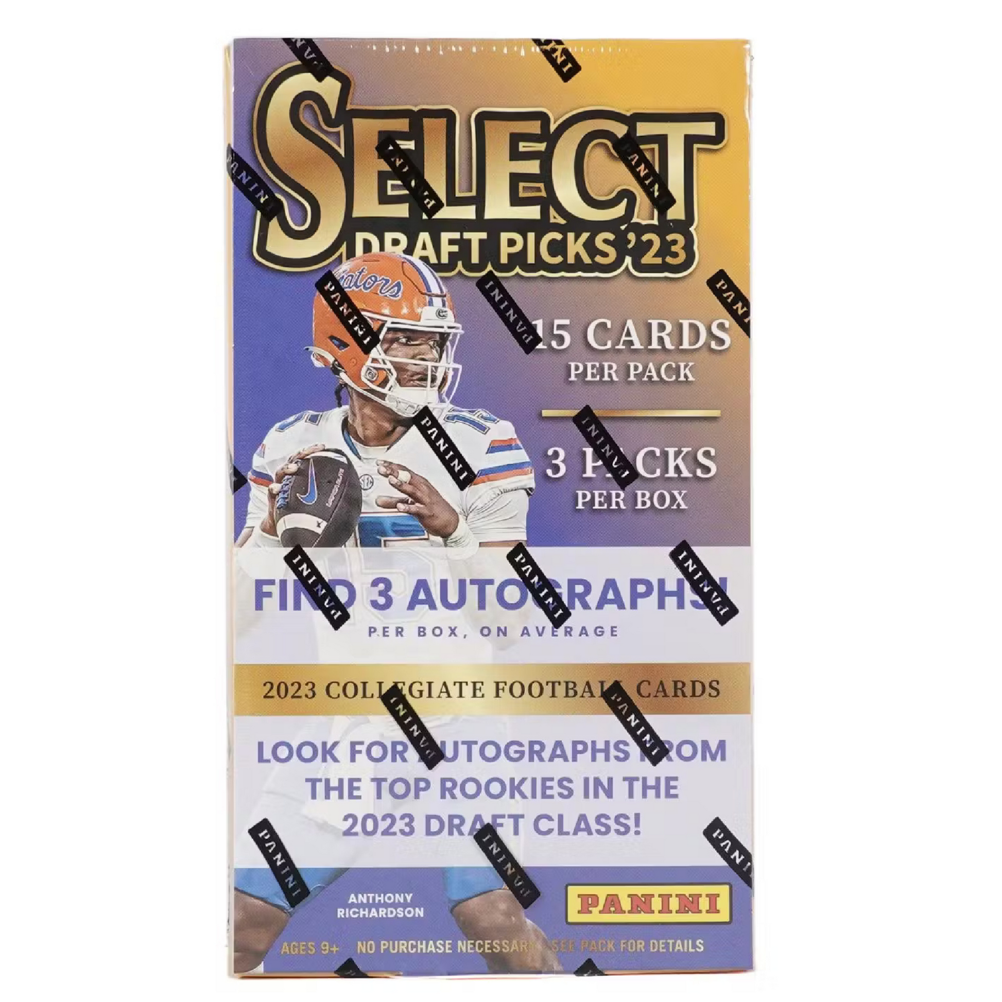 2023 Panini Select Draft Picks Football Hobby Box