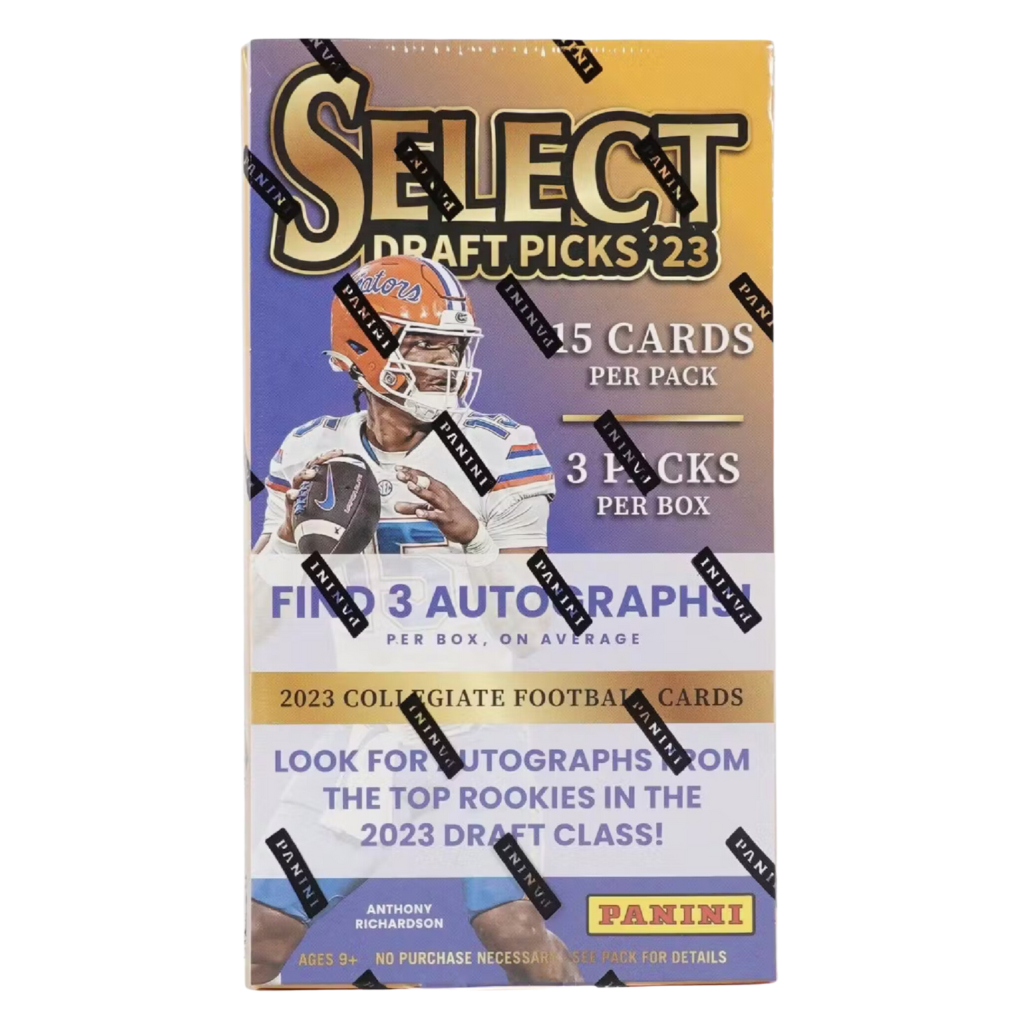 2023 Panini Select Draft Picks Football Hobby Bo