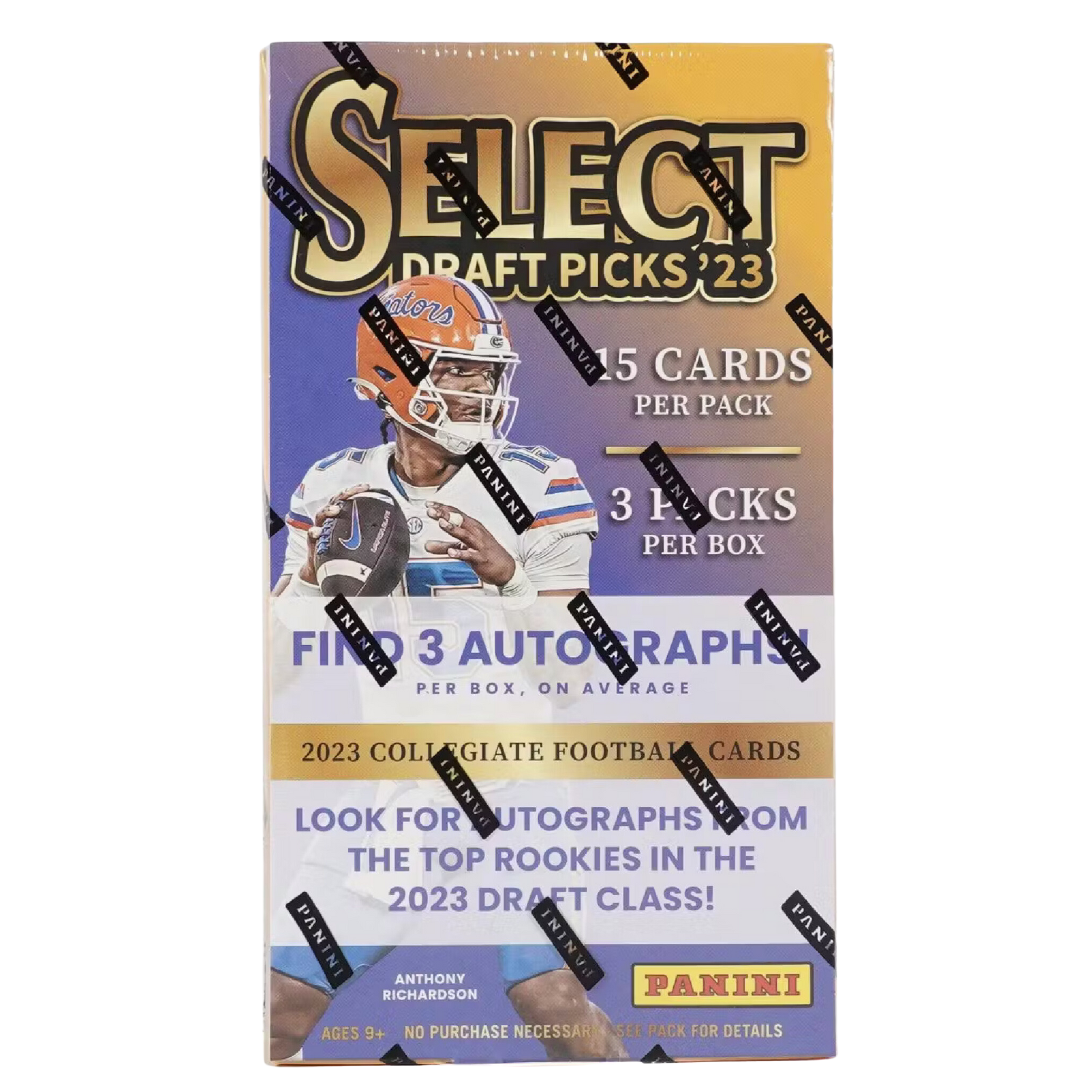 2023 Panini Select Draft Picks Football Hobby Bo
