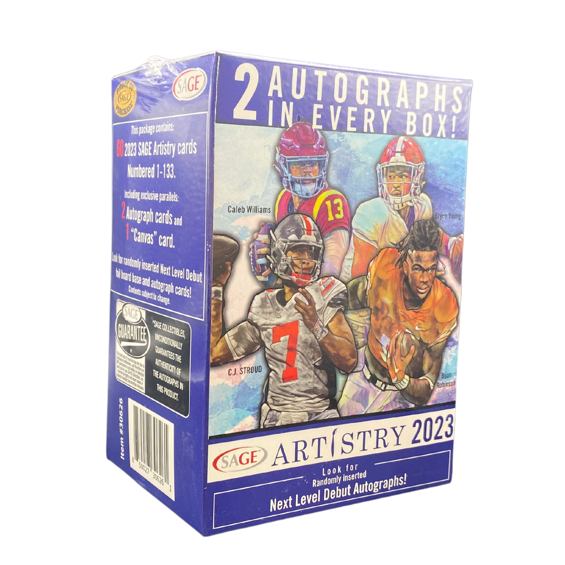 2023 Sage Artistry Football Blaster Box