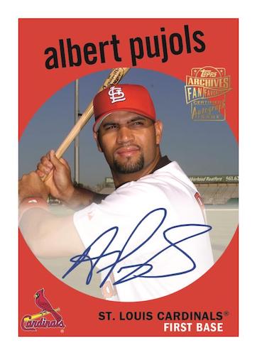 2023 Topps Archives Baseball -Albert Pujols