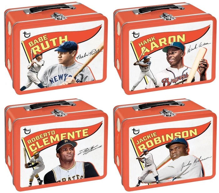 2023 Topps Archives Baseball Hobby Collectors Tin Box-Retro Lunch Box