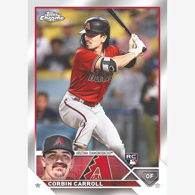 2023 Topps Chrome Baseball Blaster Box-Corbin Carroll