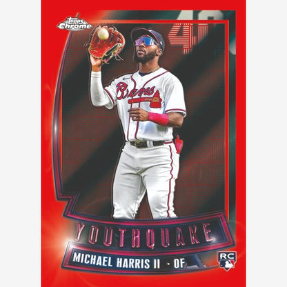 2023 Topps Chrome Baseball Blaster Box-Michael Harris II