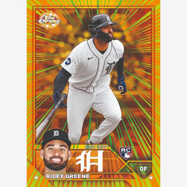 2023 Topps Chrome Baseball Blaster Box-Riley Greene