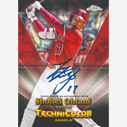 2023 Topps Chrome Baseball Hobby Box-Shohei Ohtani