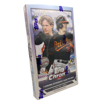 2023 Topps Chrome Baseball Hobby Box 