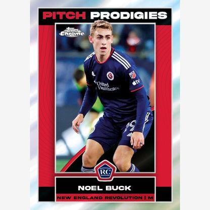2023 Topps Chrome MLS Major League Soccer Blaster Box