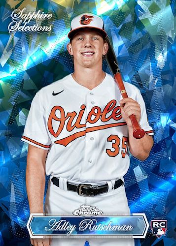 2023 Topps Chrome Sapphire Edition Baseball-Adley Rutschman