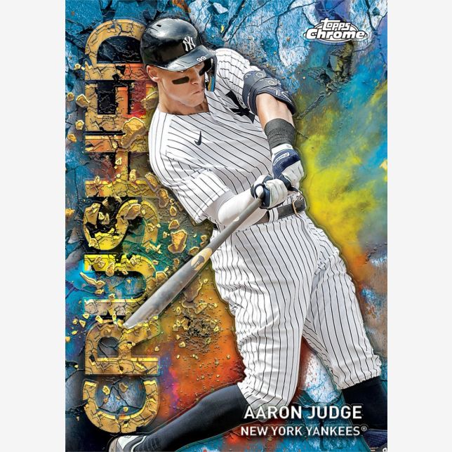 2023 Topps Chrome Update Baseball -Crushed_Aaron Judge