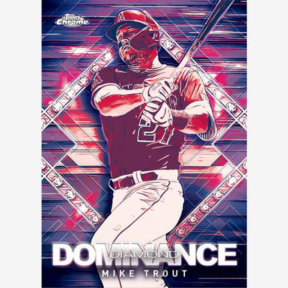 2023 Topps Chrome Update Baseball - Dominance_Mike Trout