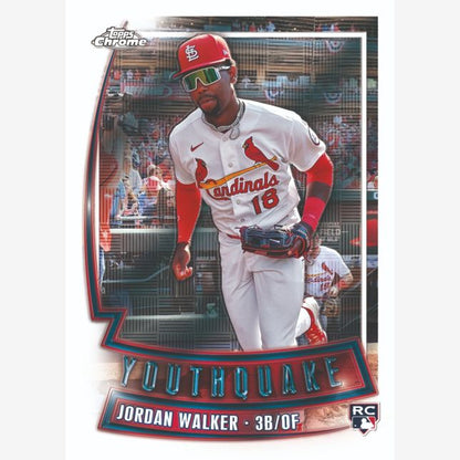 2023 Topps Chrome Update Baseball - Youthquake_Jordan Walker