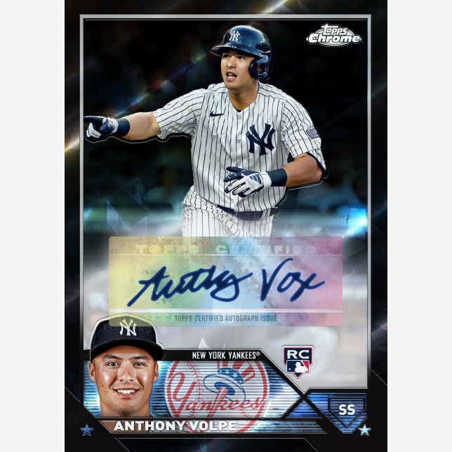 2023 Topps Chrome Update Sapphire Edition Baseball-Anthony Volpe