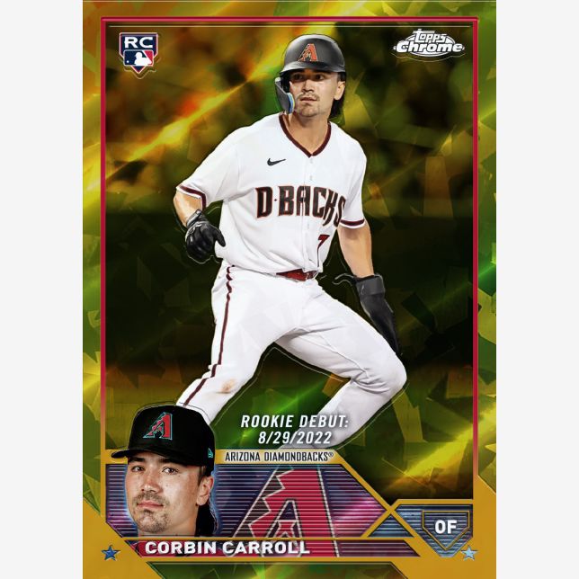 2023 Topps Chrome Update Sapphire Edition Baseball-Corbin Carroll